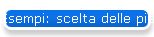 Esempi: scelta delle piante acquatiche